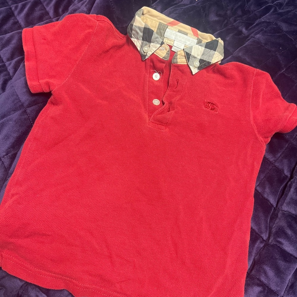 Burberry short sleeve shirt